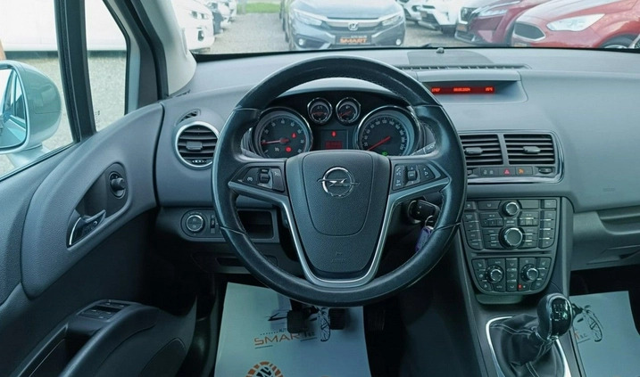 Opel Meriva cena 29900 przebieg: 117300, rok produkcji 2011 z Pasłęk małe 352